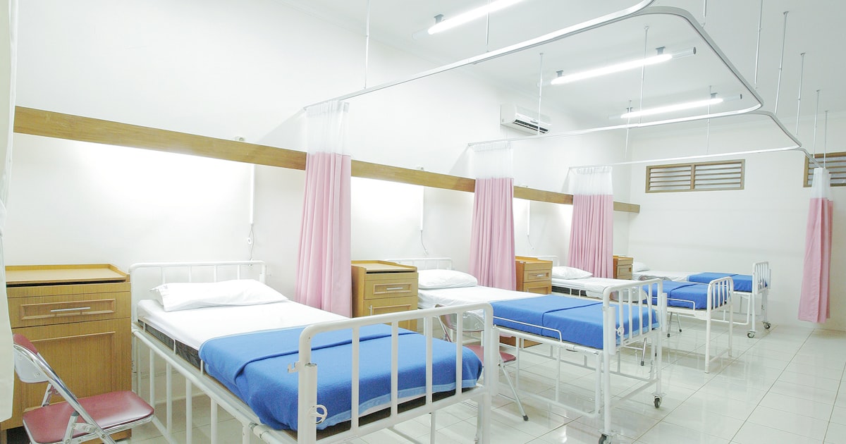 Healthcare marketplace enrollment concept with health insurance forms